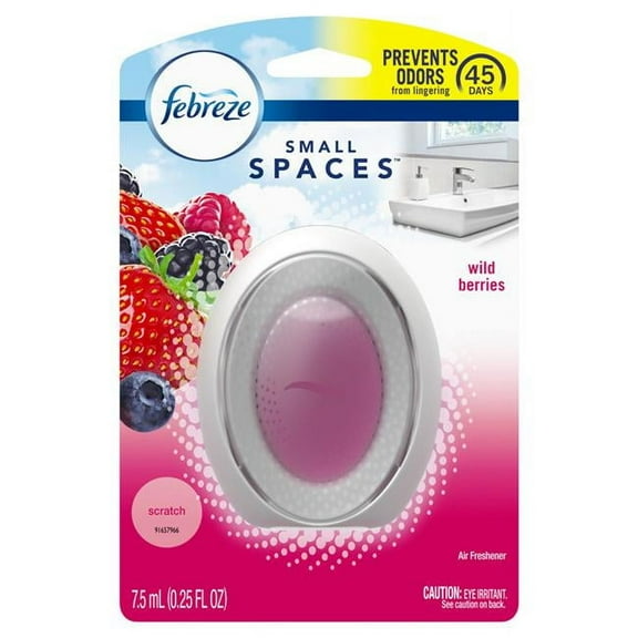 Febreze  0.25 oz Small Spaces Berry & Bramble Scent Air Freshener Liquid  Pack of 6
