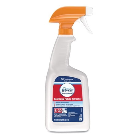 Professional Sanitizing Fabric Refresher Light Scent, 32 oz Spray