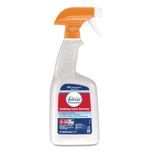 Professional Sanitizing Fabric Refresher Light Scent, 32 oz Spray