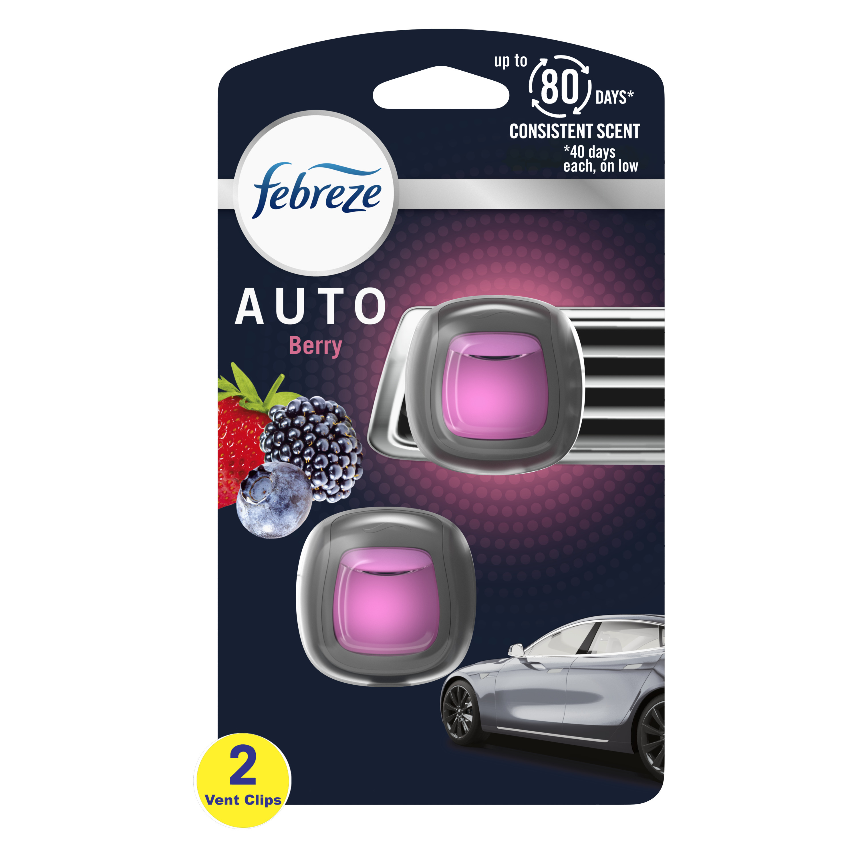 Belle Clip Ventilazione Auto A Farfalla Rosa - 3 Pezzi Deodoranti E Decorazioni Con Strass