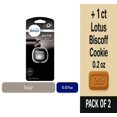 thumbnail image 1 of Febreze AUTO Air Freshener Vent Clip Noir Scent, .07 oz Car Vent Clip - Pack of 2 & Lotus Biscoff Cookie - 0.2 Oz - 1 ct, 1 of 5