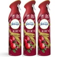 thumbnail image 1 of Febreze Air - Air Freshener Spray - Fresh-Twist Cranberry - Limited Edition Holiday Collection 2020 - Net Wt. 8.8 OZ (250 g) Per Bottle - Pack of 3 Bottles, 1 of 3
