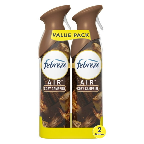 Febreze Air Mist, Odor-Fighting Air Freshener, Pumpkin Roll, 8.8 oz. Aerosol, Pack of 2
