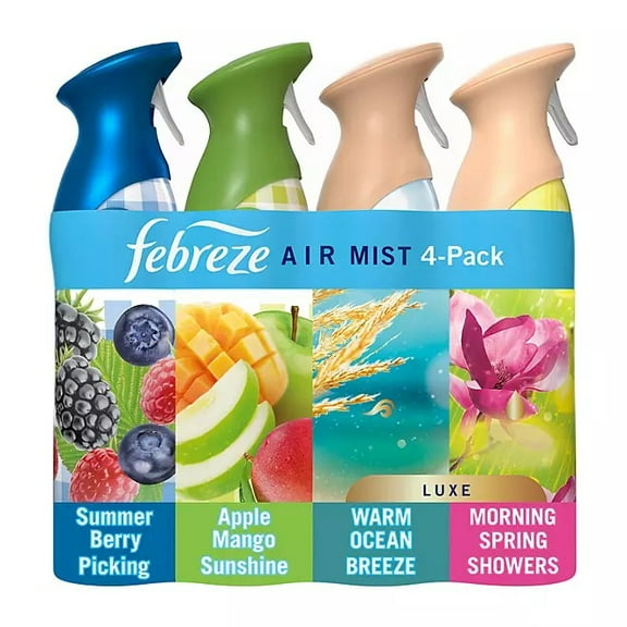 Febreze Air Effects Air Freshener Spray, Spring Mix, 4 ct., 35.2 oz.