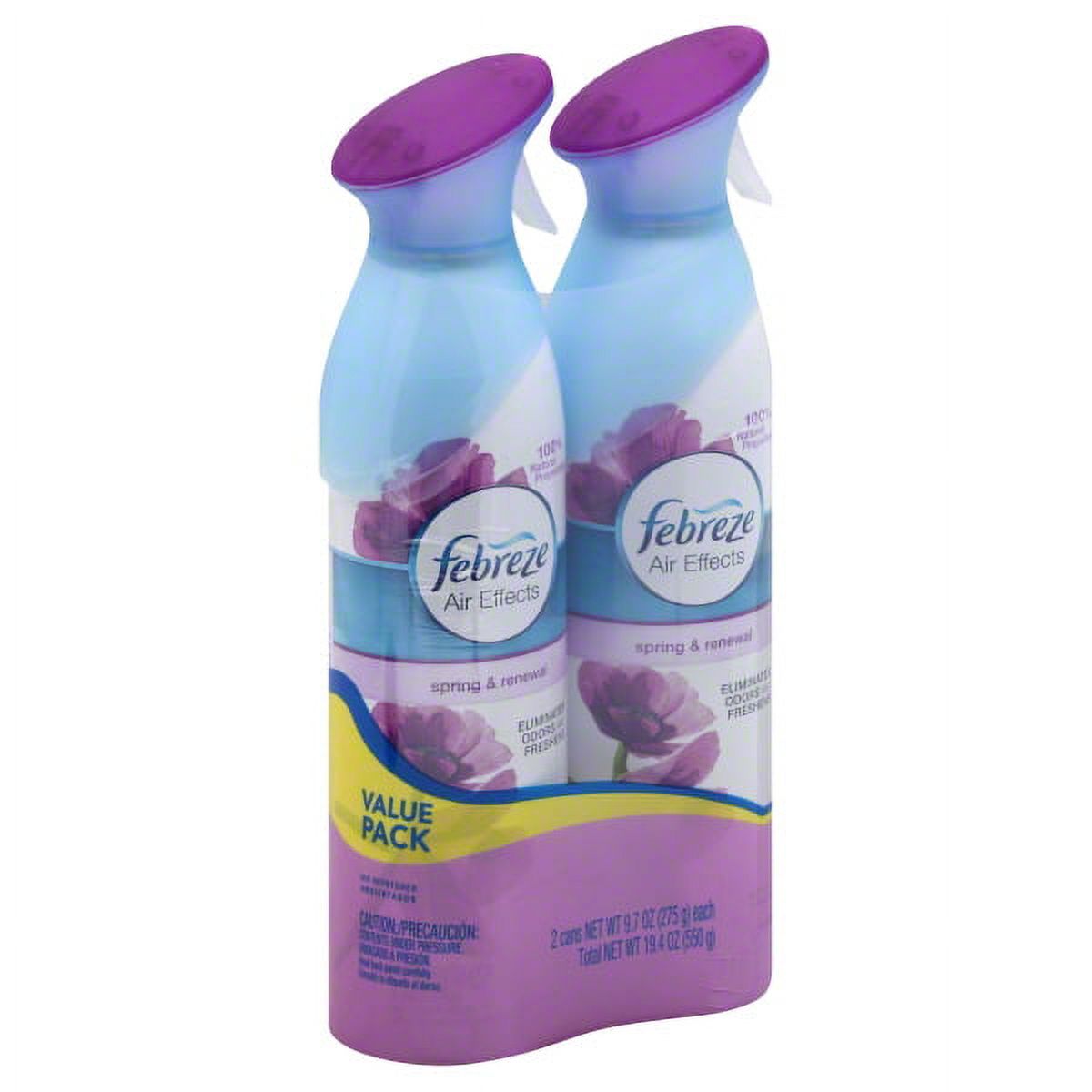 Febreze Air Effects Air Refresher, Spring & Renewal, 9.7 Oz, 2 Ct - image 1 of 4