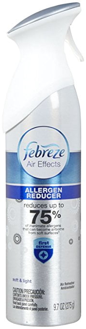Febreze Air Effects Allergen Reducer Air Refresher - Soft & Light - 9.7 oz