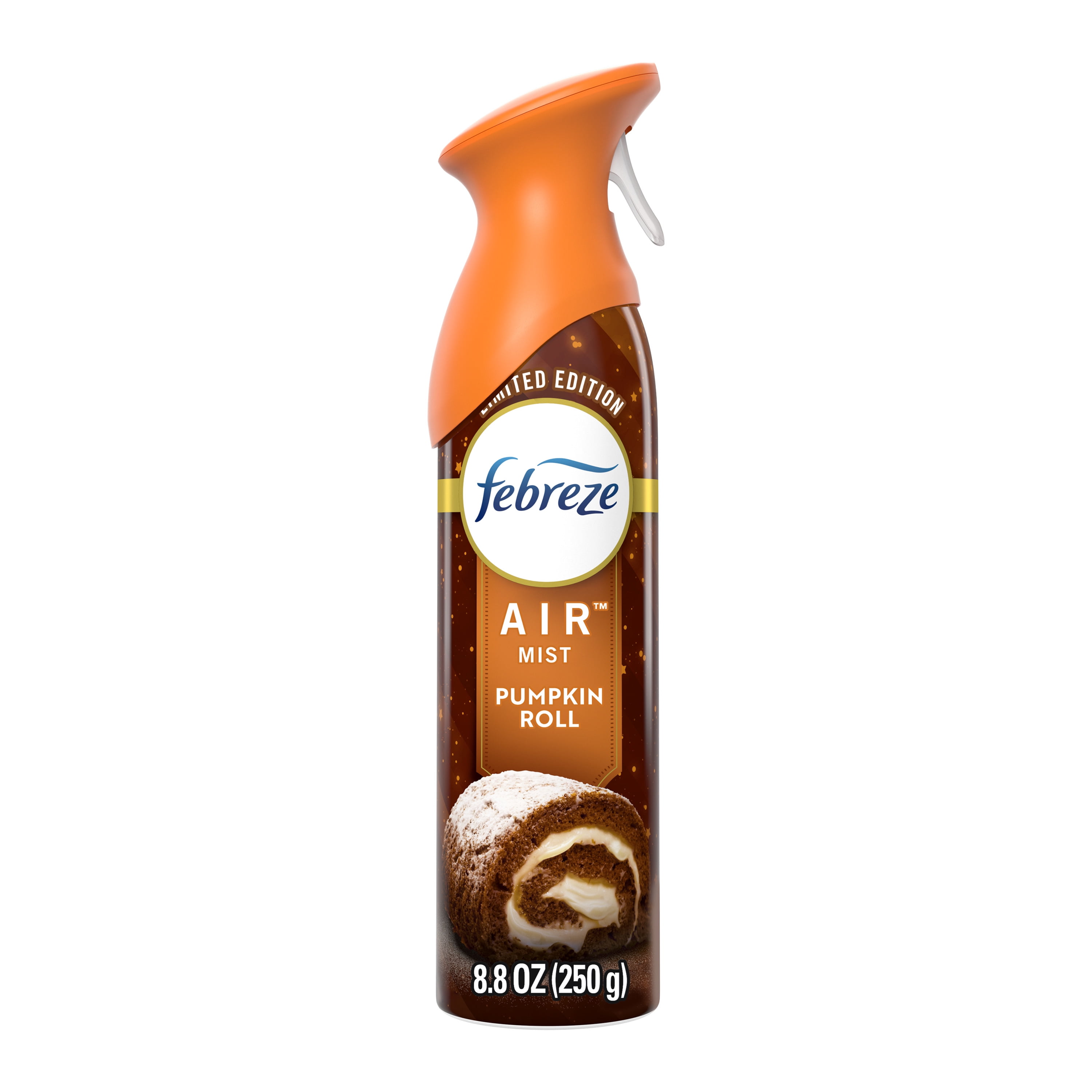 Febreze Air Freshener Spray, Odor-Fighting Room Spray, Pumpkin Roll Scent, 8.8oz, 1 Count