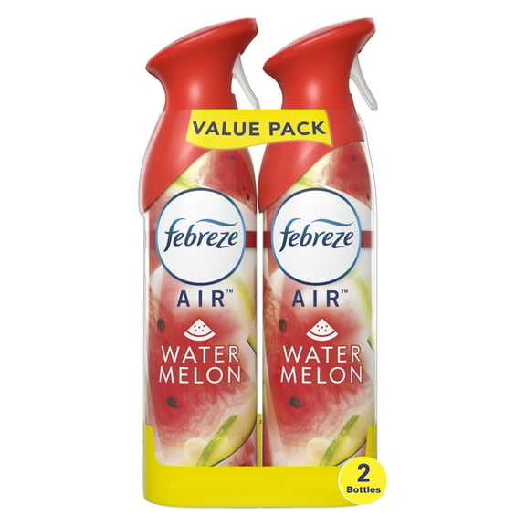 Febreze Air Effects Odor-Fighting Air Freshener Watermelon, 8.8 oz. Aerosol Can, Pack of 2