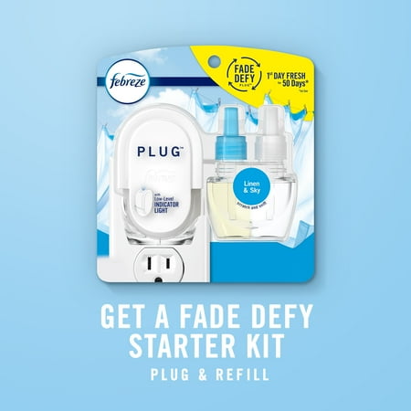 Febreze Air Freshener Energized Continuous Action April Fresh With Downy