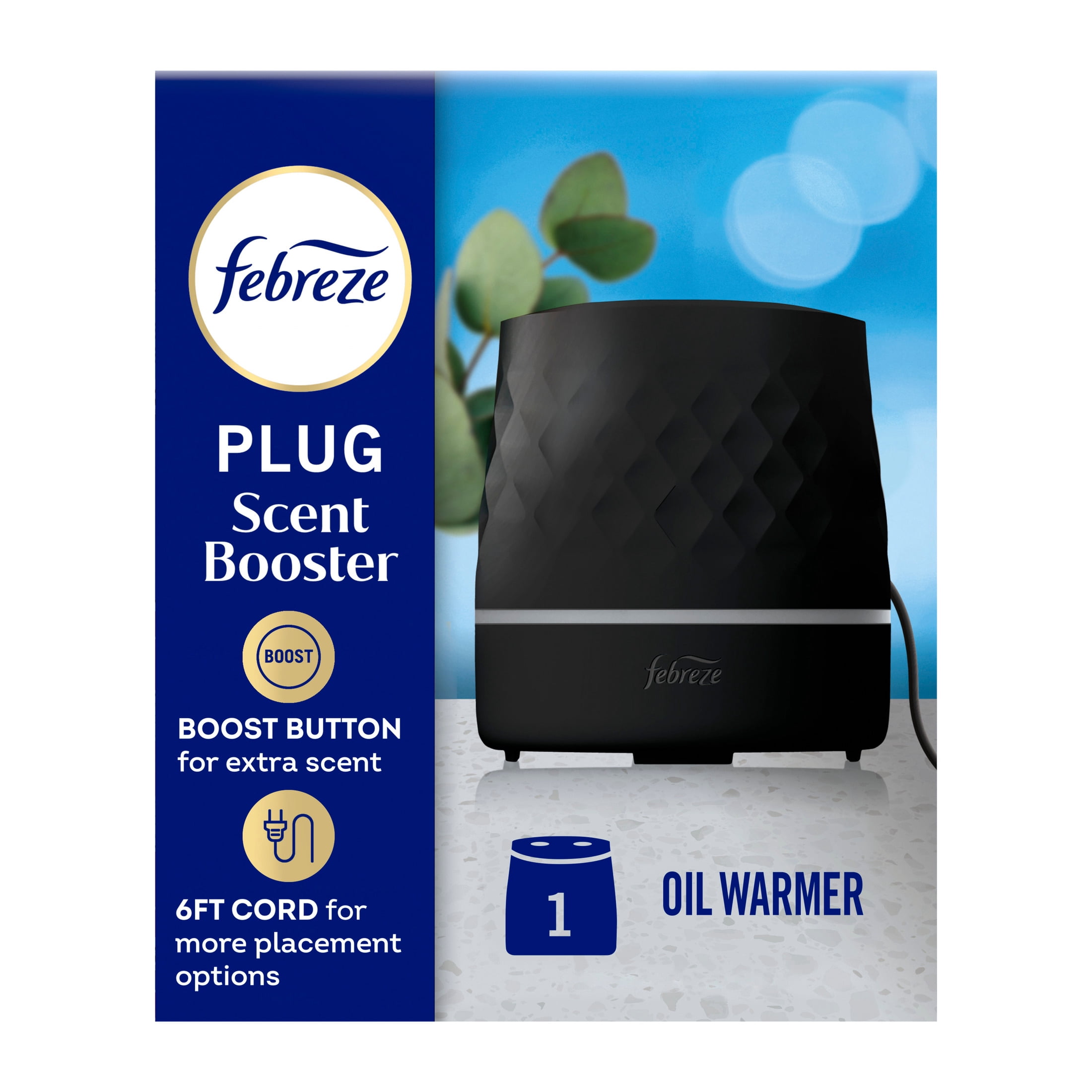 Febreze PLUG Scent Booster Continuous Scent Device Oil Diffuser