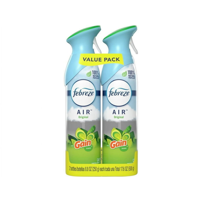 AIR, Gain Original, 8.8 oz Aerosol Spray, 2/Pack, 6 Pack/Carton AIR, Gain Original, 8.8 oz Aerosol Spray, 2/Pack, 6 Pack/Carton