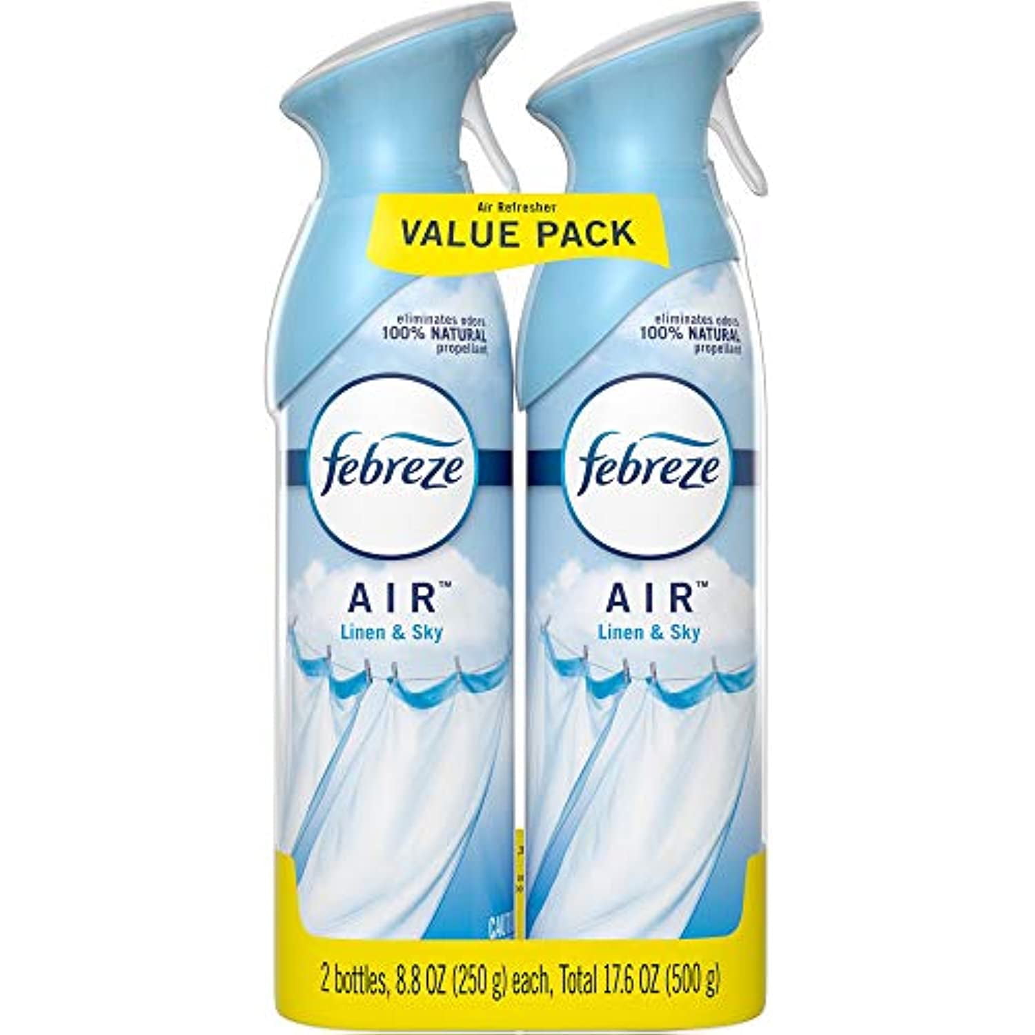 Febreze Air Linen/Gain/ Lemon/Ocean, 4 x 250 g