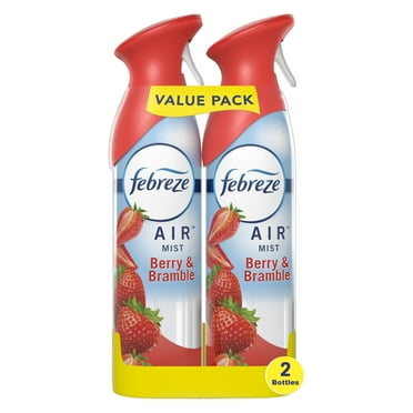 Febreze Air Freshener Spray, Odor-Fighting Room Spray, Berry & Bramble, 8.8oz, 2 Count