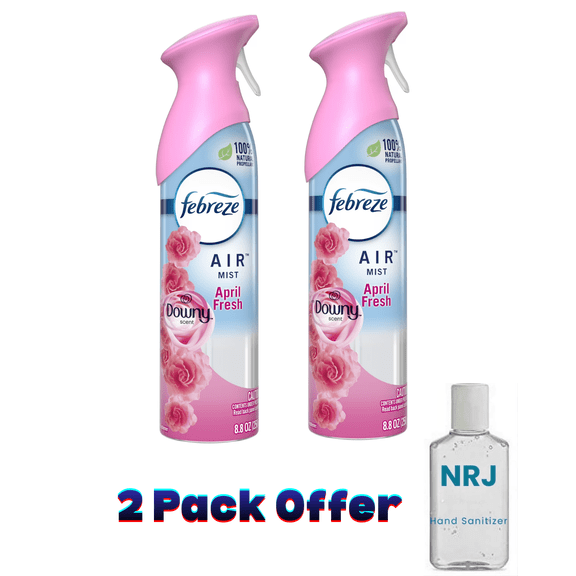 Febreze Air Freshener Spray, Odor-Fighting Room Spray, Downy April Fresh, 8.8oz