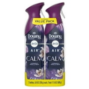 Febreze Air Freshener Spray, Odor-Fighting Room Spray, Downy Calm, 8.8oz, 2 Count Pack of 1