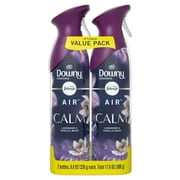 Febreze Air Freshener Spray, Odor-Fighting Room Spray, Downy Calm, 8.8oz, 2 Count (Pack of 2)