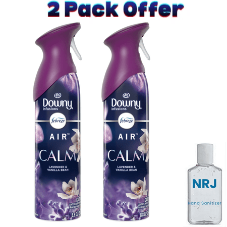 Febreze Air Freshener Spray, Odor-Fighting Room Spray, Downy Calm, 8.8oz
