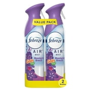Febreze Air Freshener Spray, Odor-Fighting Room Spray, Gain Moonlight Breeze, 8.8oz, 2 Count