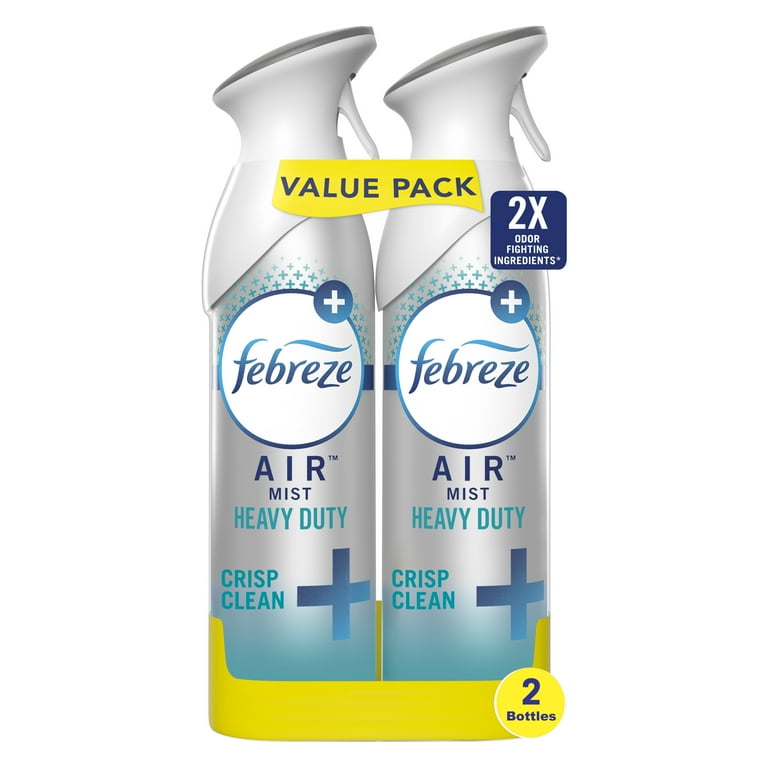 AIR, Crisp Clean, 8.8 oz Aerosol Spray, 2/Pack AIR, Crisp Clean, 8.8 oz Aerosol Spray, 2/Pack