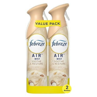 Febreze Air Freshener Spray, Odor-Fighting Room Spray, Soothe & Restore, 8.8oz, 2 Count