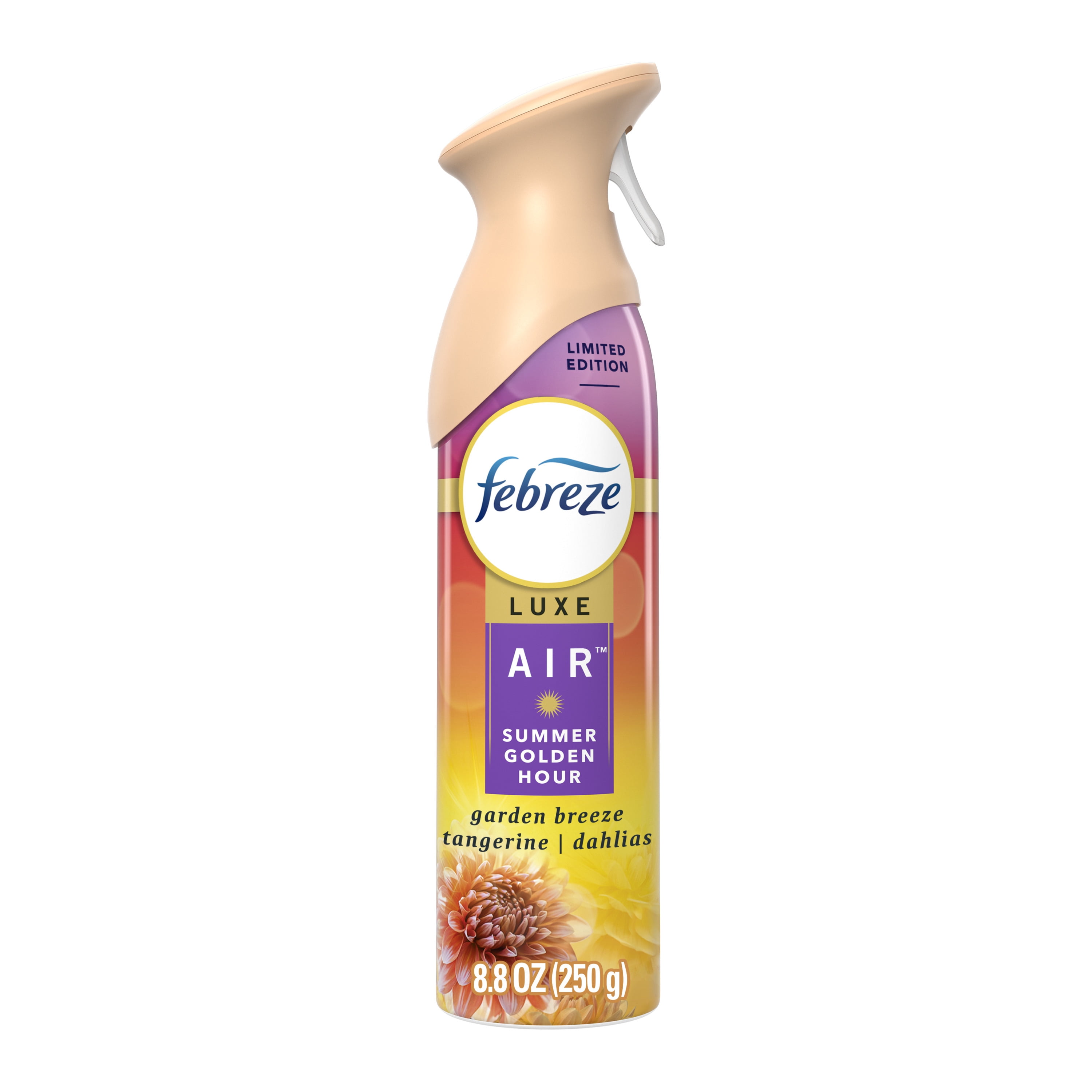Febreze Air Freshener Spray, Odor-Fighting Room Spray, Summer Golden Hour Scent, 8.8oz, 1 Count