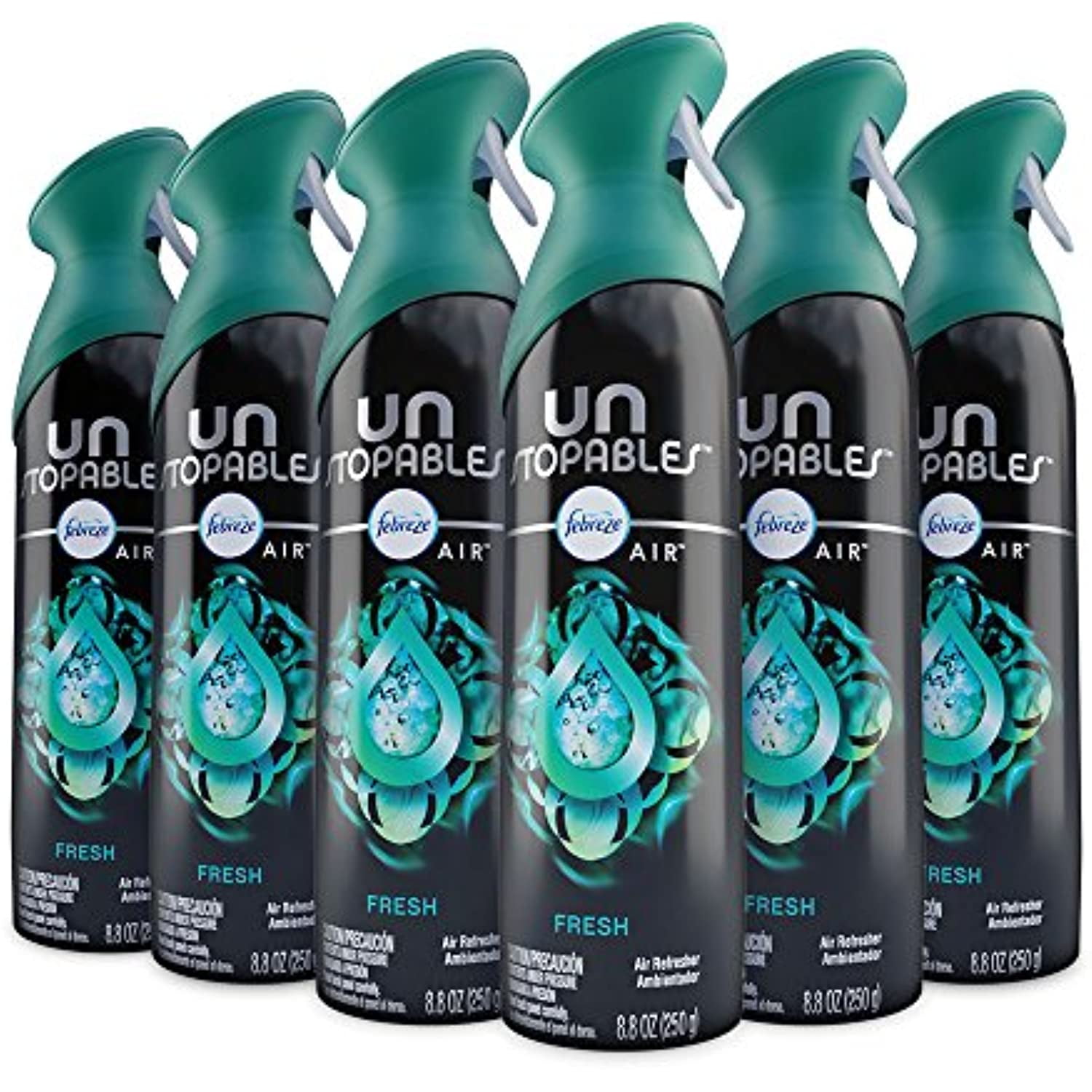 Febreze Air Freshener Spray, Unstopables Fresh, Odor Eliminator For