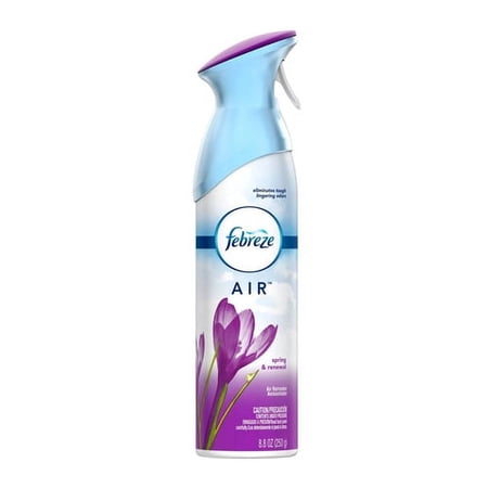 Febreze Air Freshner with Pump, Spring and Renewal, 8.8 Oz, 3 Pack
