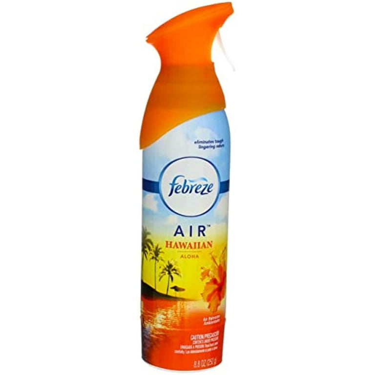 AIR, Hawaiian Aloha, 8.8 oz Aerosol Spray, 6/Carton AIR, Hawaiian Aloha, 8.8 oz Aerosol Spray, 6/Carton