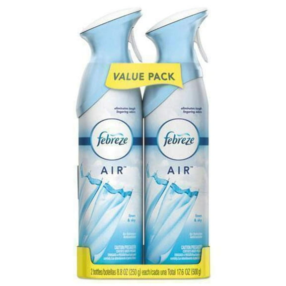 Febreze Air, Linen & Sky, 2Pk 8.8 Oz Aerosol