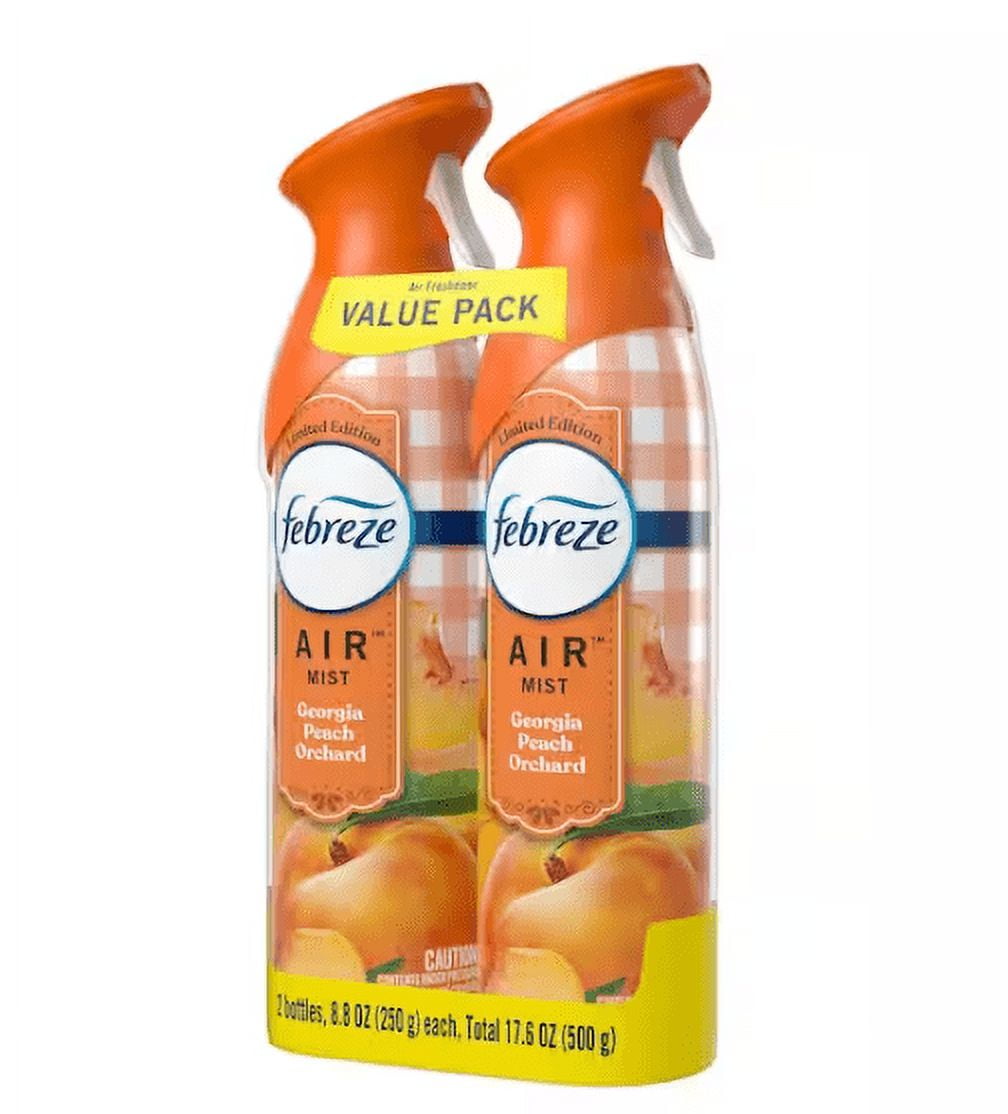 Febreze Air Mist 8.8 oz Georgia Peach Orchard Scent Air Freshener Spray (2-Count)