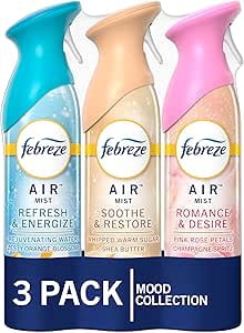 Febreze Air Mist Air Freshener Spray, Odor-Fighting Room Spray for Home ...