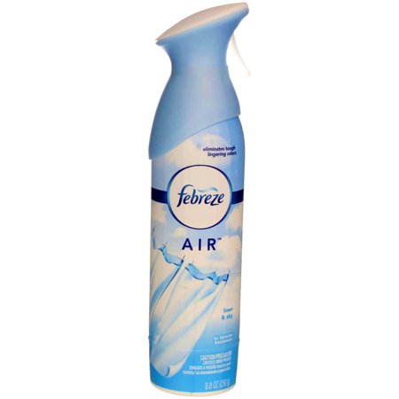 Febreze Air Refresher, Linen & Sky, 8.8 oz (3 Pack) (Bundle)