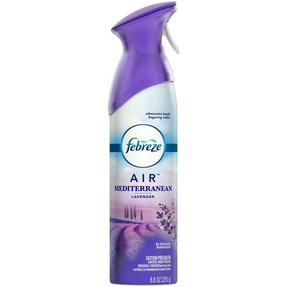 Febreze Air Refresher, Mediterranean Lavender 8.8 oz (Pack of 4)