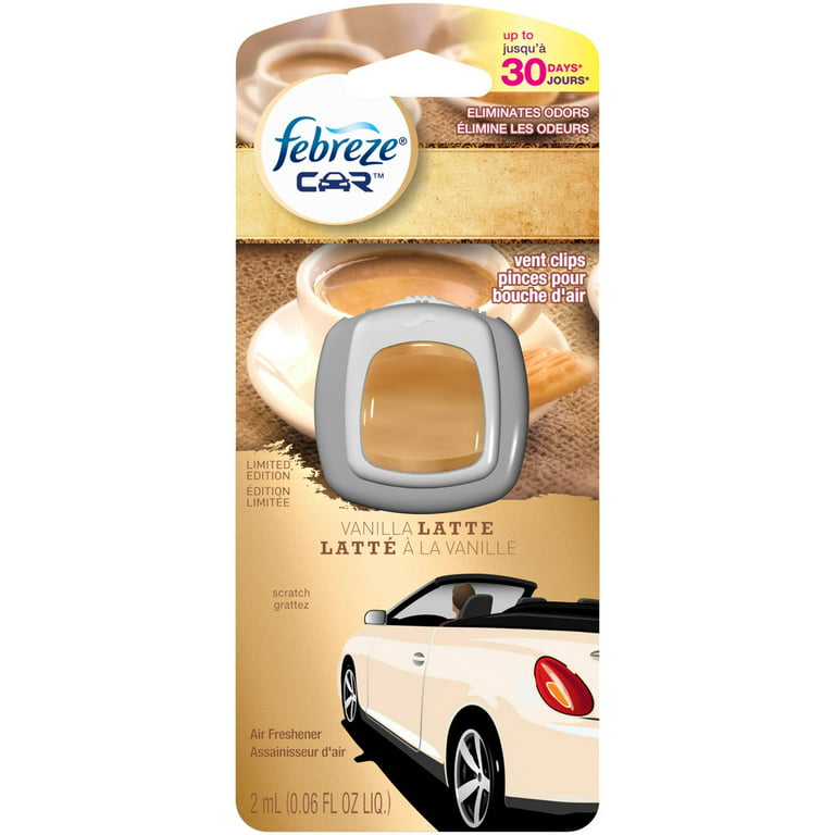 Febreze Car Clip Air Freshener Gold Orchid - HelloSupermarket