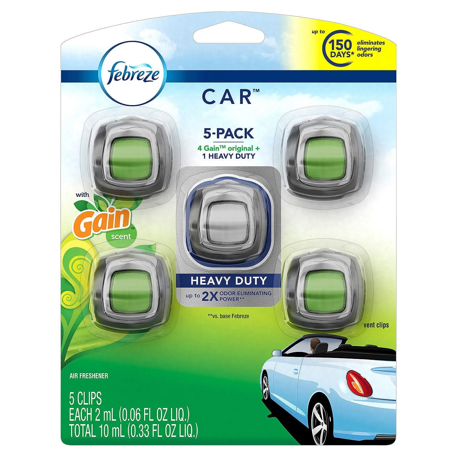 Febreze Car Air Freshener (Pack of 18), 18 pack - Harris Teeter