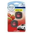thumbnail image 1 of Febreze Car Air Freshener, Odor-Fighting Car Vent Clip, Berry & Bramble, 2 Count ( 3 Pack ), 1 of 8