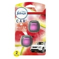 thumbnail image 1 of Febreze Car Air Freshener Vent Clip Watermelon Scent, .06 oz, Pack of 2, 1 of 9