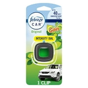 Febreze Car Odor-Fighting Car Freshener Vent Clip Gain Original Scent, .06 fl oz, 1ct