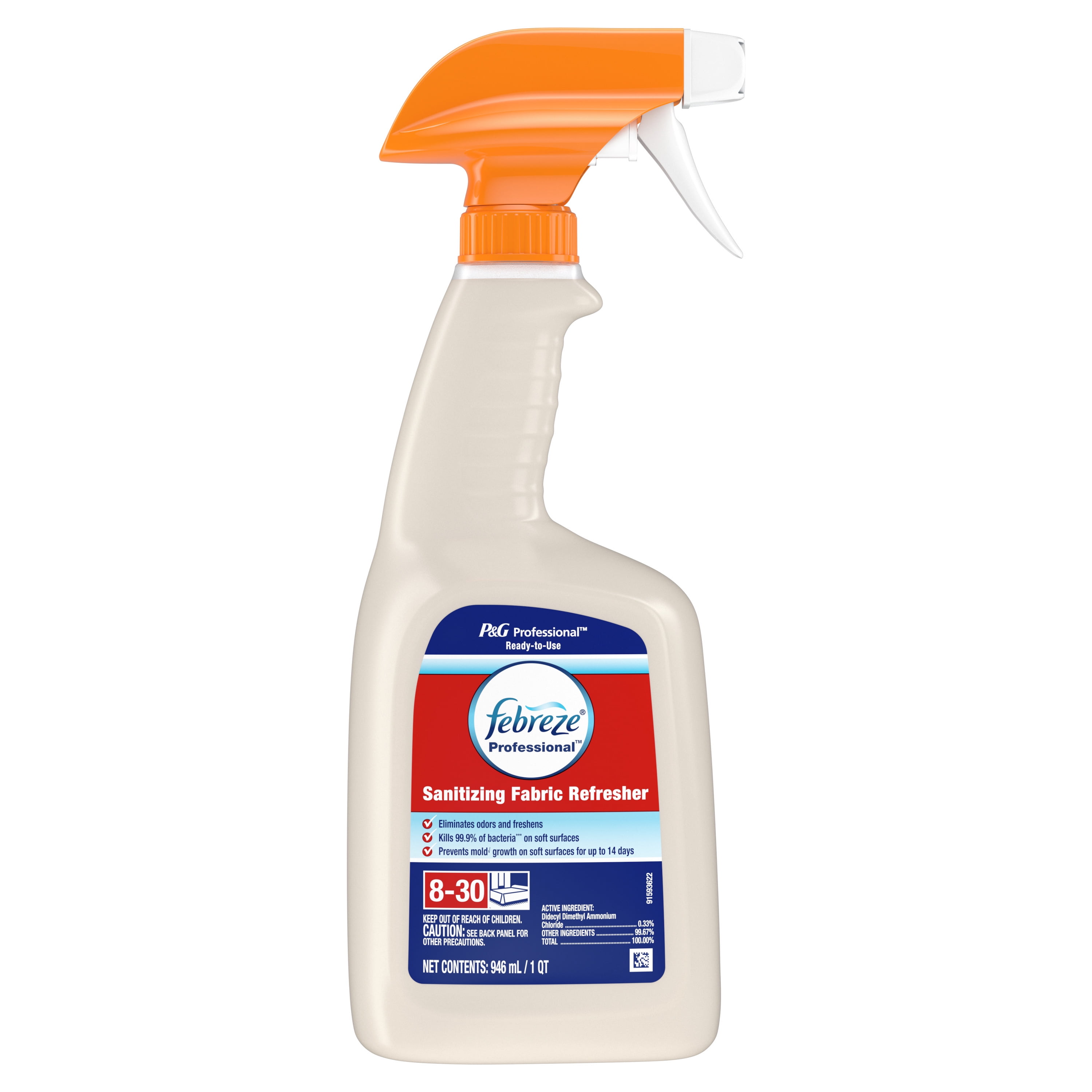 Febreze Fabric Antimicrobial Sanitizing and Odor-Eliminating Fabric Spray,  32 fl oz