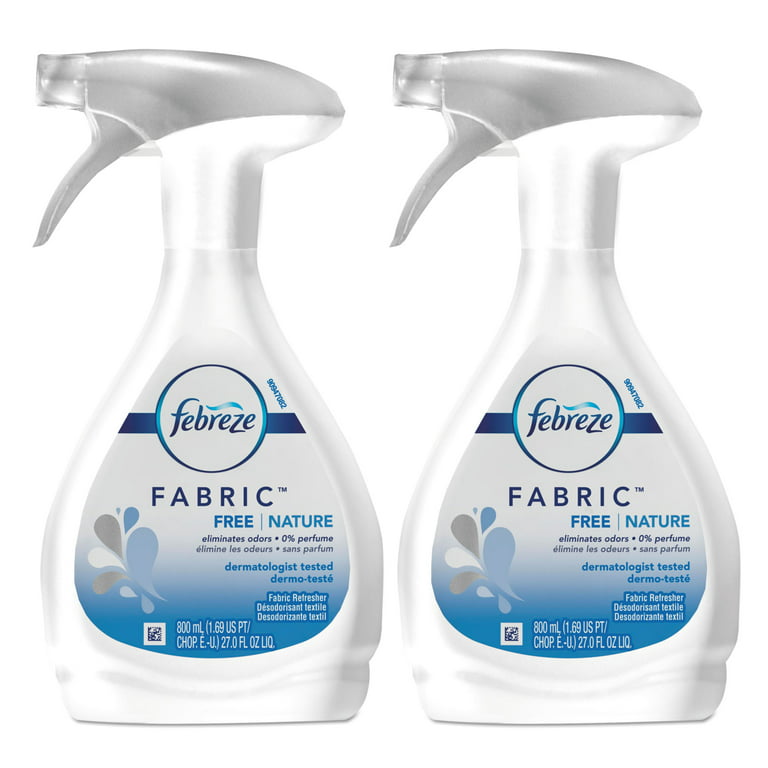 Febreze Fabric 97596 Fragrance Free Fabric Refresher / Deodorizer Spray 27  oz.