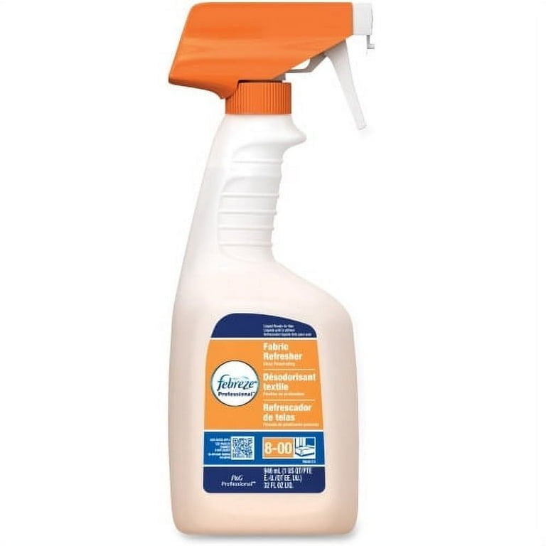 Febreze Fabric Refresher Spray - For Fabric - 32 fl oz (1 quart) - Fresh Scent - 8 / Carton - White Febreze Fabric Refresher Spray - For Fabric - 32 fl oz (1 quart) - Fresh Scent - 8 / Carton - White