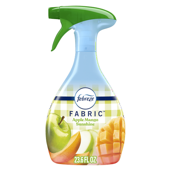 Febreze Fabric Spray Air Freshener, Odor-Fighting, Apple Mango Sunshine, 23.6 fl oz