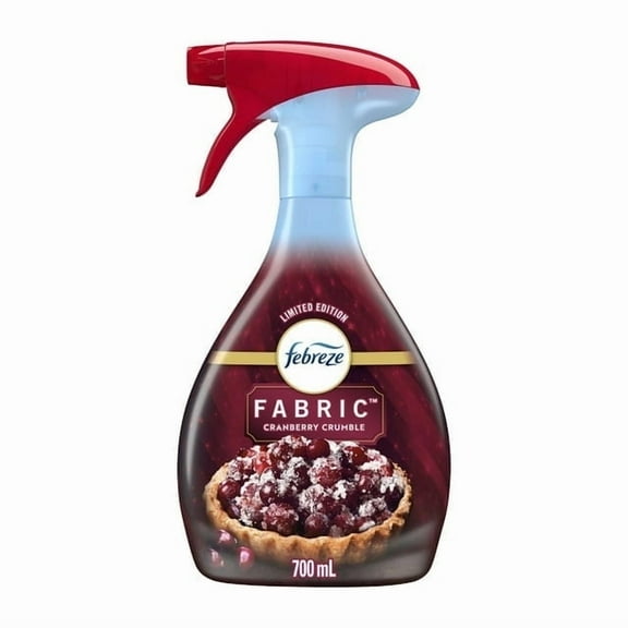 Febreze Fabric Spray Air Freshener, Odor-Fighting, Cranberry Crumble, 23.6 fl oz