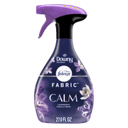 Febreze Fabric Spray Air Freshener, Odor-Fighting Fabric Refresher, Downy Calm, 27 fl oz (4 Pack)