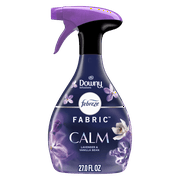 Febreze Fabric Spray Air Freshener, Odor-Fighting Fabric Refresher, Downy Calm, 27 fl oz (4 Pack)