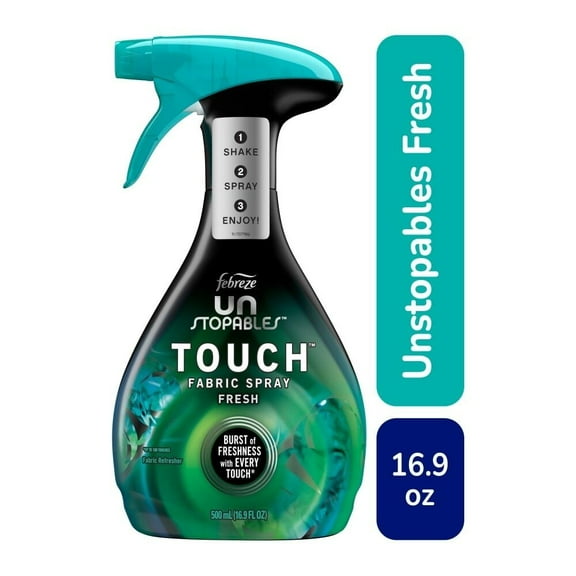 Febreze Fabric Spray Air Freshener Odor-Fighting Fabric Refresher Unstopables Fresh 16.9 fl oz - Pack of 1