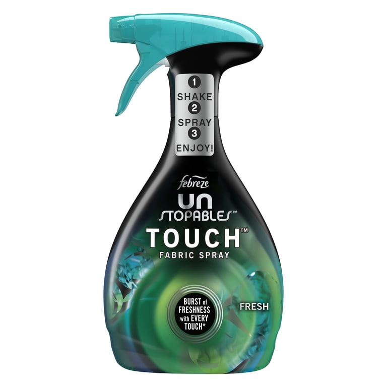 Febreze Unstopables Touch Fabric Spray and Odor Eliminator, Fresh, 27 oz