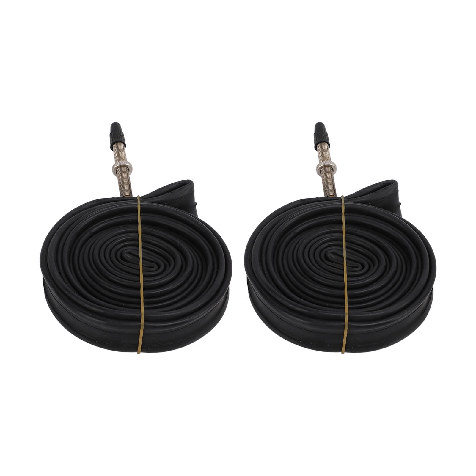 Durable 700x23C Bike Tubes , Butyl Rubber, Shock Absorption, Valve