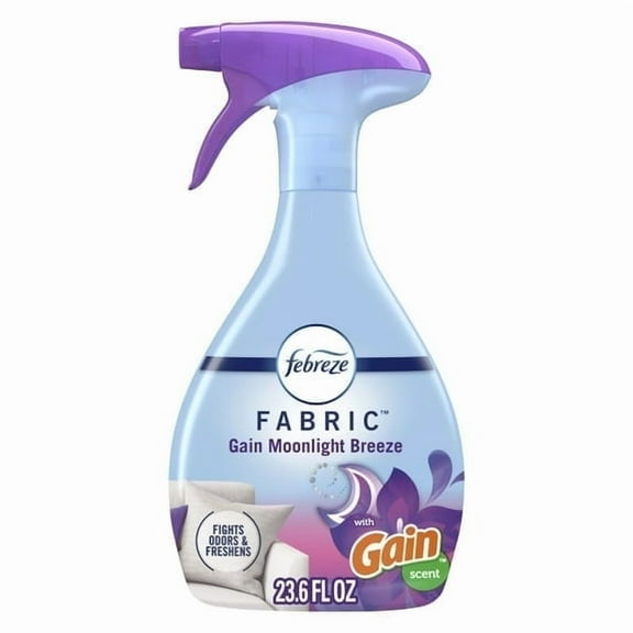 Febreze Fabric Spray Air Freshener, Odor-Fighting, Gain Moonlight Breeze, 23.6 fl oz