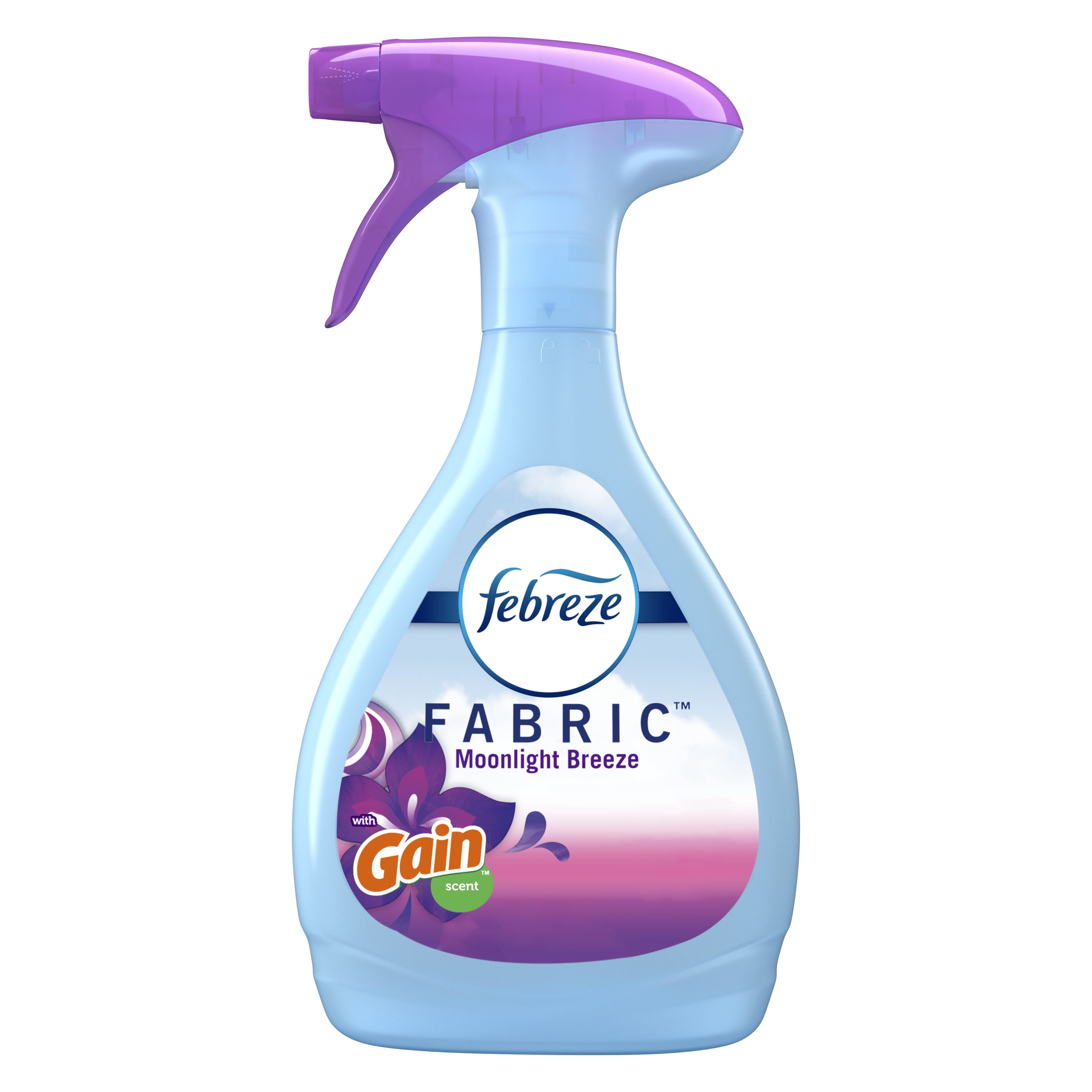 Febreze Air Refresher - with Gain Moonlight Breeze Scent - with New  OdorClear Technology - Net Wt. 8.8 OZ (250 g) Per Bottle - Pack of 2  Bottles
